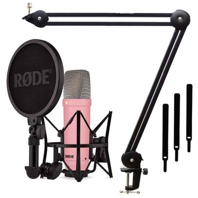 Rode NT1 Signature Pink Mikrofon mit Gelenkarm