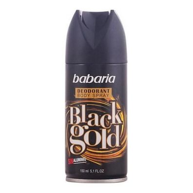 Deospray Men Black Gold Babaria (150 ml)