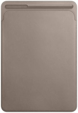 Apple Leather Sleeve Leder Tablethülle für iPad 10,5 Zoll taupe grau