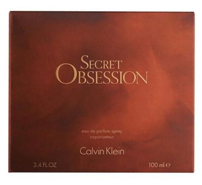 Calvin Klein Secret Obsession 100 ml Eau de Parfum Spray Neu in Folie