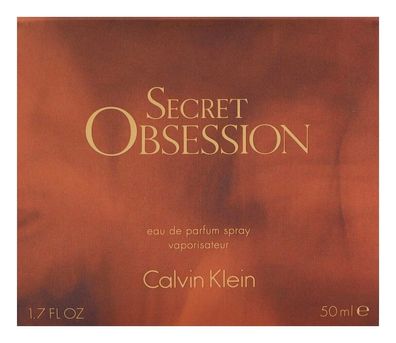 Calvin Klein Secret Obsession 50 ml Eau de Parfum Spray Neu in Folie