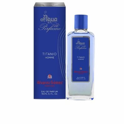 Herrenparfüm Alvarez Gomez Titanio Homme EDP (150 ml)