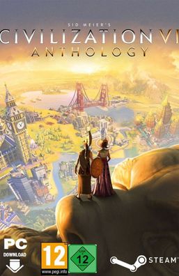 Civilization VI Anthology (PC-MAC-Linux 2016 Nur Steam Download Key Code) Keine DVD