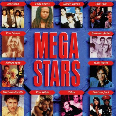 CD Sampler Mega Stars ( Kim Wilde Talk Talk u.a )