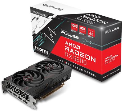 Sapphire Pulse AMD Radeon RX 6600 Gaming 8 GB GDDR6 Grafikkarte