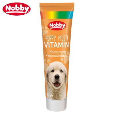 Nobby Puppy Multi Vitamin Paste - Multivitamin speziell für Welpen - Hunde
