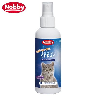 Nobby Baldrian-Spray für Katzen - spielanregend - Extrakt aus Baldrianpflanze