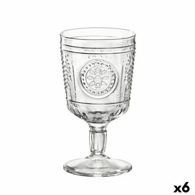 Weinglas Bormioli Rocco Romantic Durchsichtig Glas (320 ml) (6 Stück)