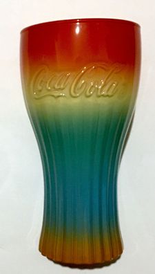 McDonald´s / McDelivery Coca-Cola Regenbogenglas Limitierte Edition 2023