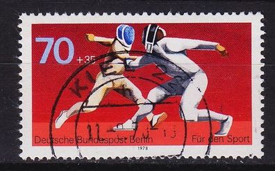 Germany BERLIN [1978] MiNr 0568 ( O/ used ) Sport