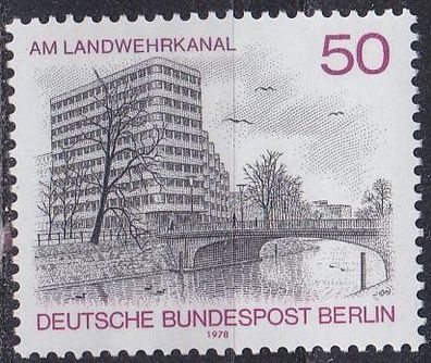 Germany BERLIN [1978] MiNr 0579 ( * */ mnh ) Bauwerke