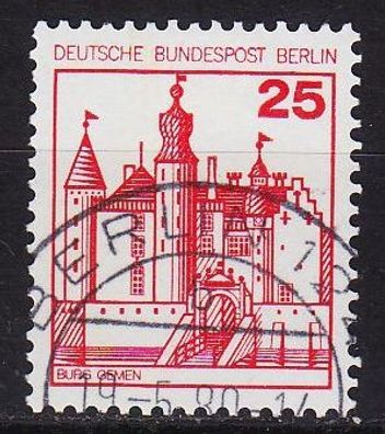 Germany BERLIN [1978] MiNr 0587 ( O/ used ) Burgen Schlösser