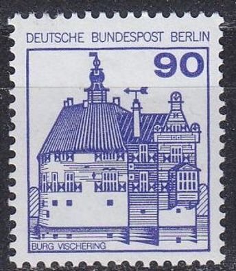 Germany BERLIN [1978] MiNr 0588 ( * */ mnh ) Burgen Schlösser