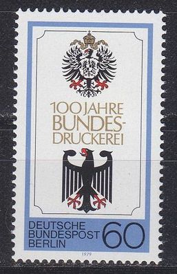 Germany BERLIN [1979] MiNr 0598 ( * */ mnh )