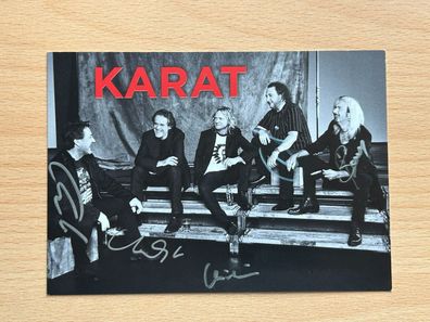 Karat Autogrammkarte #7886