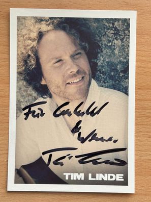 Tim Linde Autogrammkarte #7758