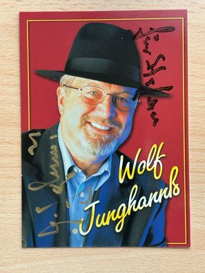 Wolf Junghanns Autogrammkarte #7850