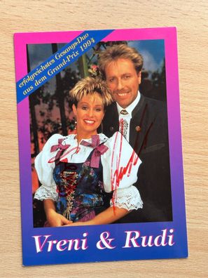 Vreni & Rudi Autogrammkarte #7865