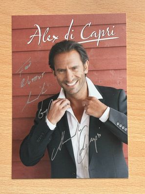 Alex di Capri Autogrammkarte #7745