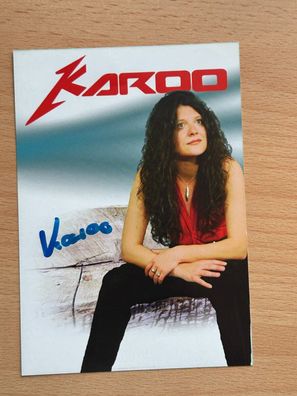 Karoo Autogrammkarte #7853