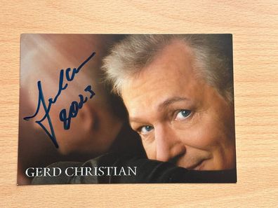 Gerd Christian Autogrammkarte #7829
