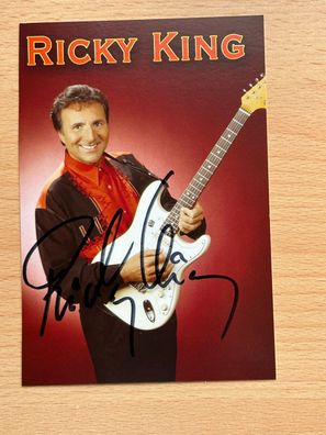 Ricky King Autogrammkarte #7851