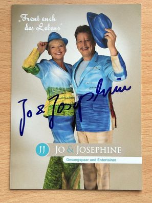 Jo & Josephine Autogrammkarte #7729