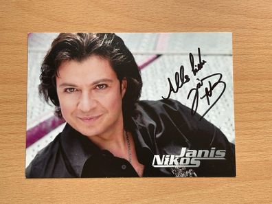 Janis Nikos Autogrammkarte #7811