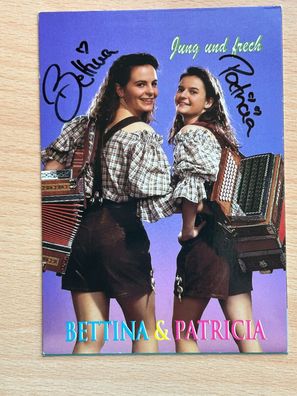 Bettina & Patricia Autogrammkarte #7869