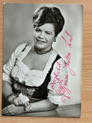 Allgäuer-Jodler-Liesl Autogrammkarte #7740