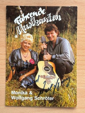 Monika & Wolfgang Schröter Autogrammkarte #7769