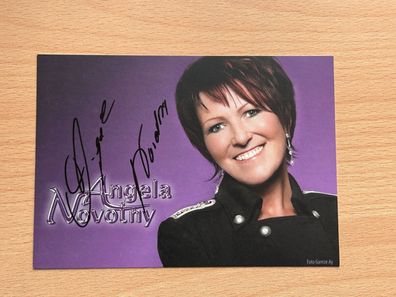 Angela Novotny Autogrammkarte #7796