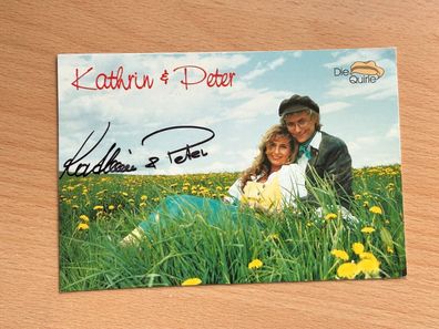 Kathrin & Peter Autogrammkarte #7817