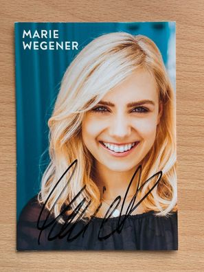 Marie Wegener Autogrammkarte #7842