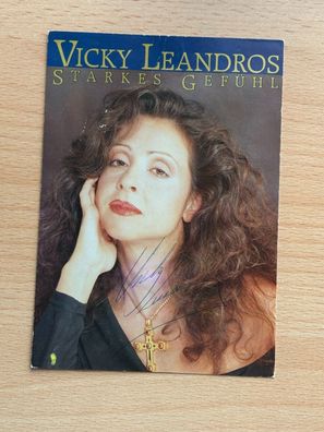 Vicky Leandros Autogrammkarte #7847