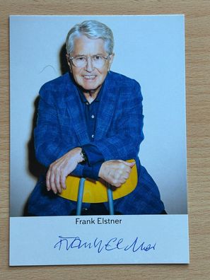 Frank Elstner Autogrammkarte #7549