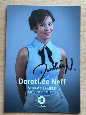 Dorothee Neff Sturm der Liebe Autogrammkarte #7590