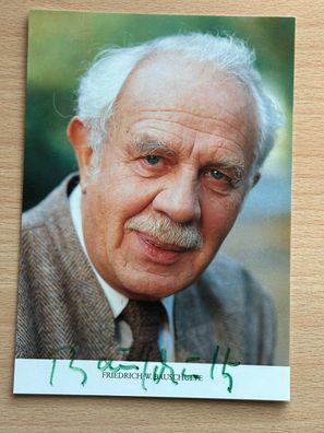 Friedrich W. Bauschulte Autogrammkarte #7683