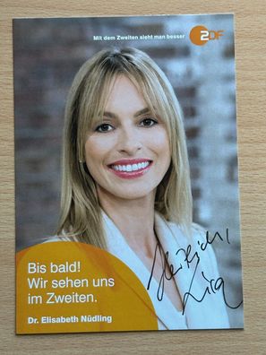 Dr. Elisabeth Nüdling Bares für Rares Autogrammkarte #7632