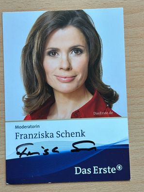 Franziska Schenk Autogrammkarte #7638