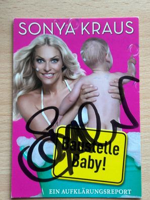 Sonya Kraus Autogrammkarte #7544