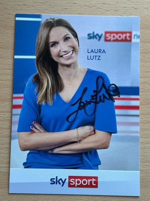 Laura Lutz SKY Autogrammkarte #7579