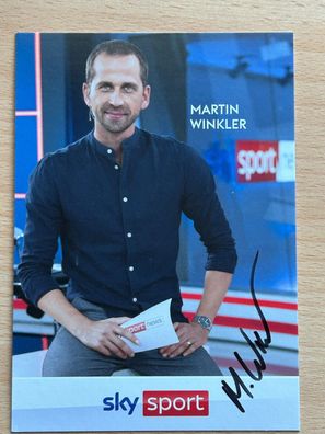Martin Winkler SKY Autogrammkarte #7572