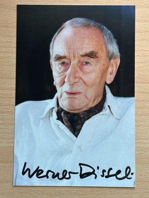 Werner Dissel Autogrammkarte #7652