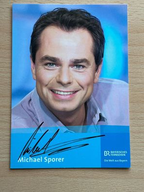 Michael Sporer Autogrammkarte #7609