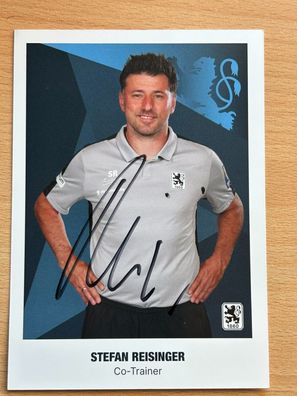 Stefan Reisinger TSV 1860 München 2023/24 Autogrammkarte orig signiert #6980