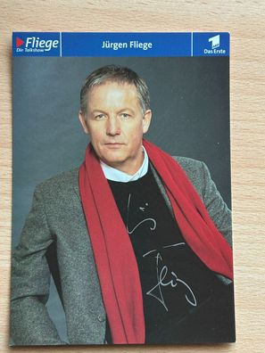 Jürgen Fliege Autogrammkarte #7551