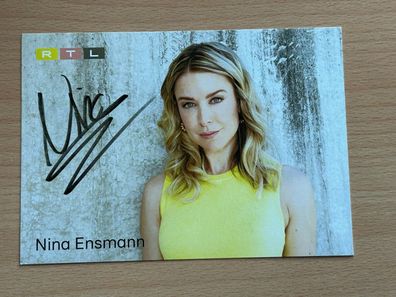 Nina Ensmann GZSZ Autogrammkarte #7714