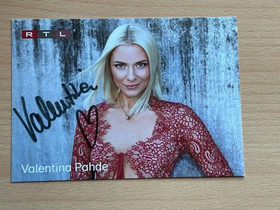 Valentina Pahde GZSZ Autogrammkarte #7715
