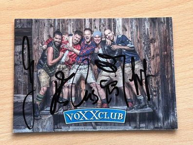 voXXclub Autogrammkarte #7509